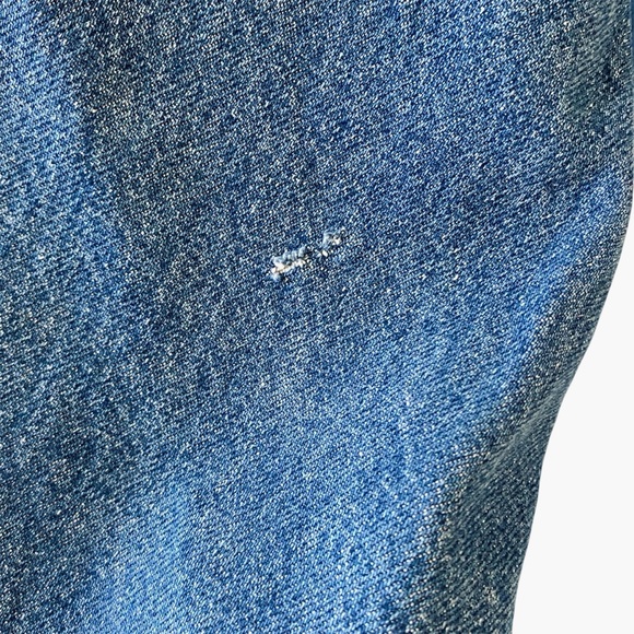 Carhartt Men’s Jacket Vintage Trucker J12 DST Cotton Denim Blue Size L - Picture 5 of 9